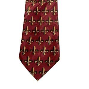Steven Harris Fleur De Lis Necktie